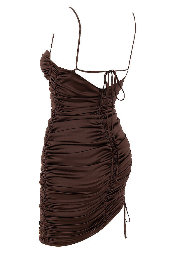 ROBE PLISSÉE BACKLESS