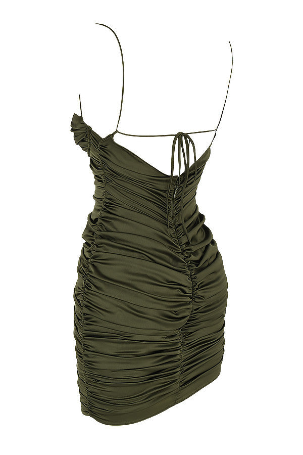ROBE PLISSÉE BACKLESS
