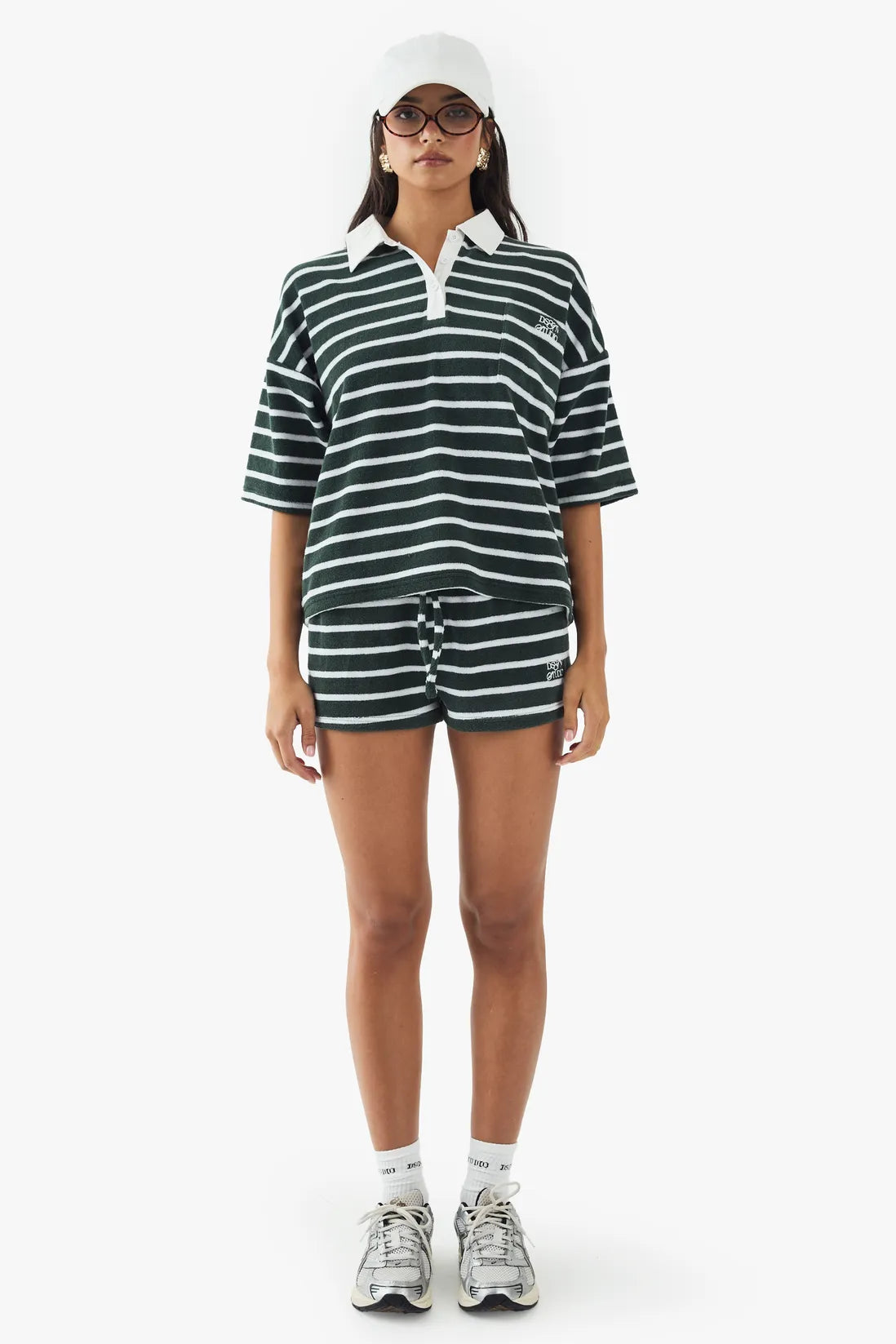 Stripe Towelling Shorts