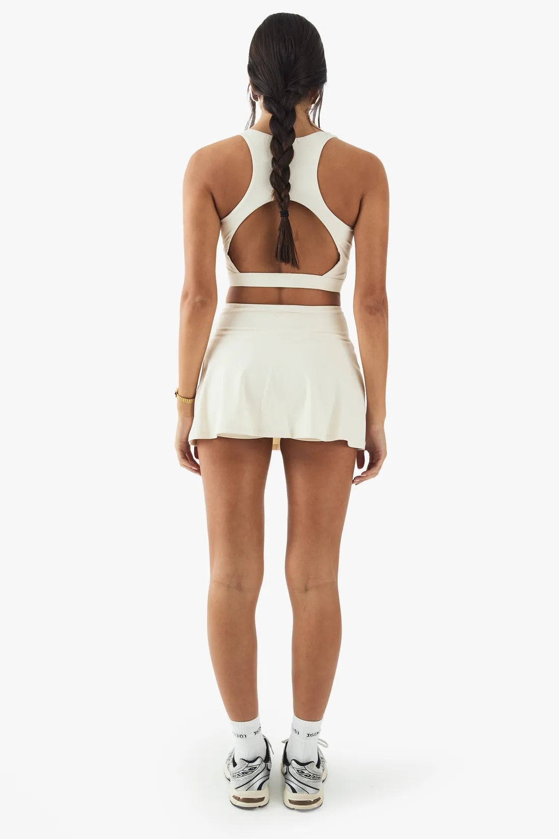Falda de tenis con cintura envolvente y ultra esculpida